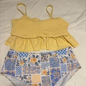 mod Lily two piece swimsuit